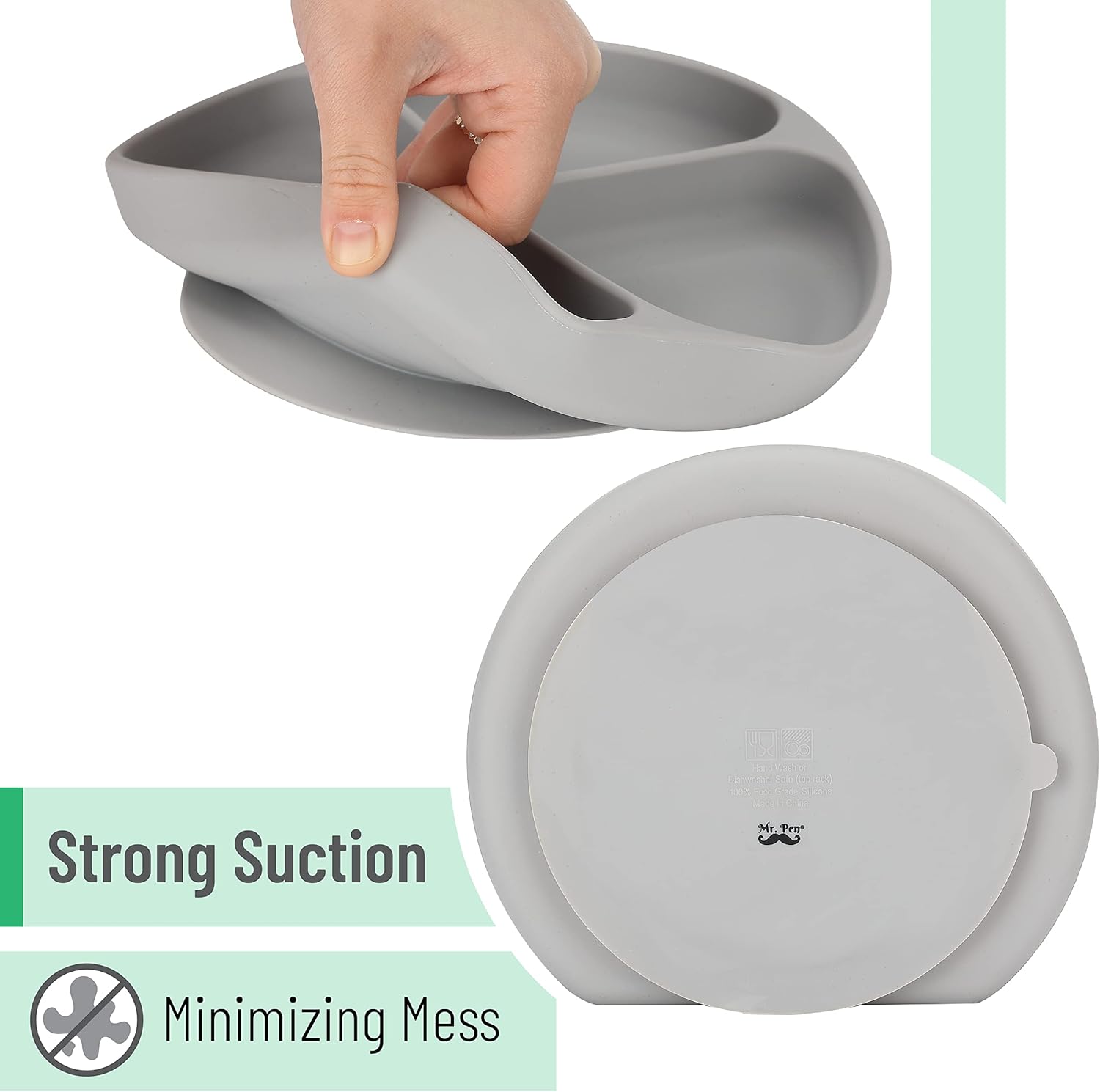 Mr Pen Silicone Suction Plate for Kids