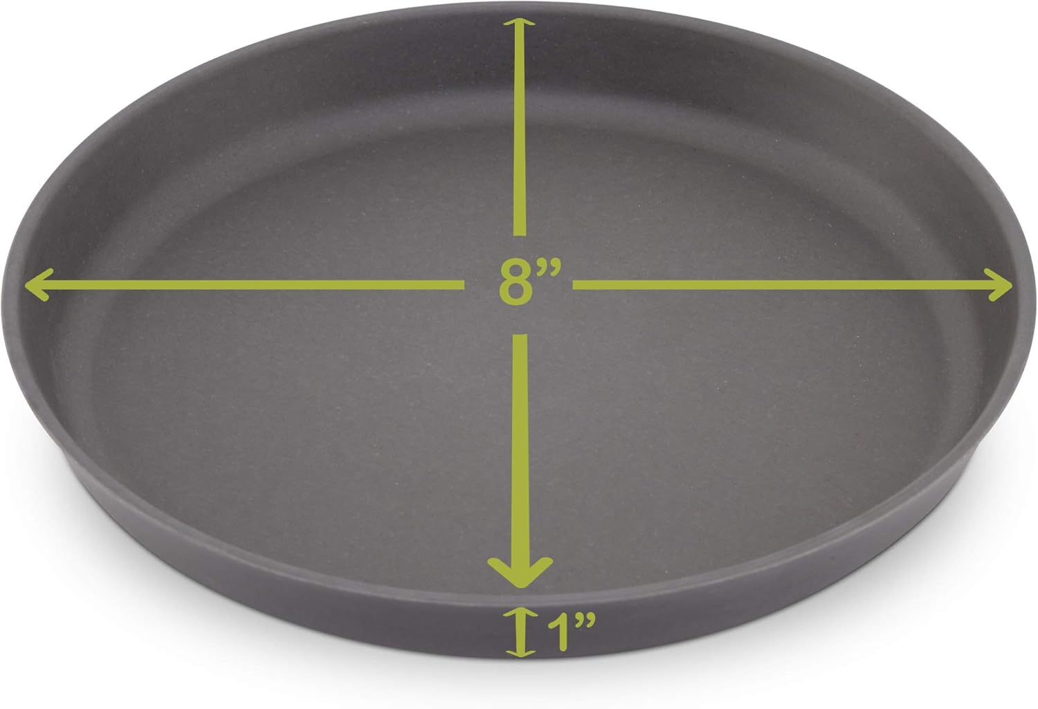 WeeSprout Bamboo Plates Set of 4 for Kids