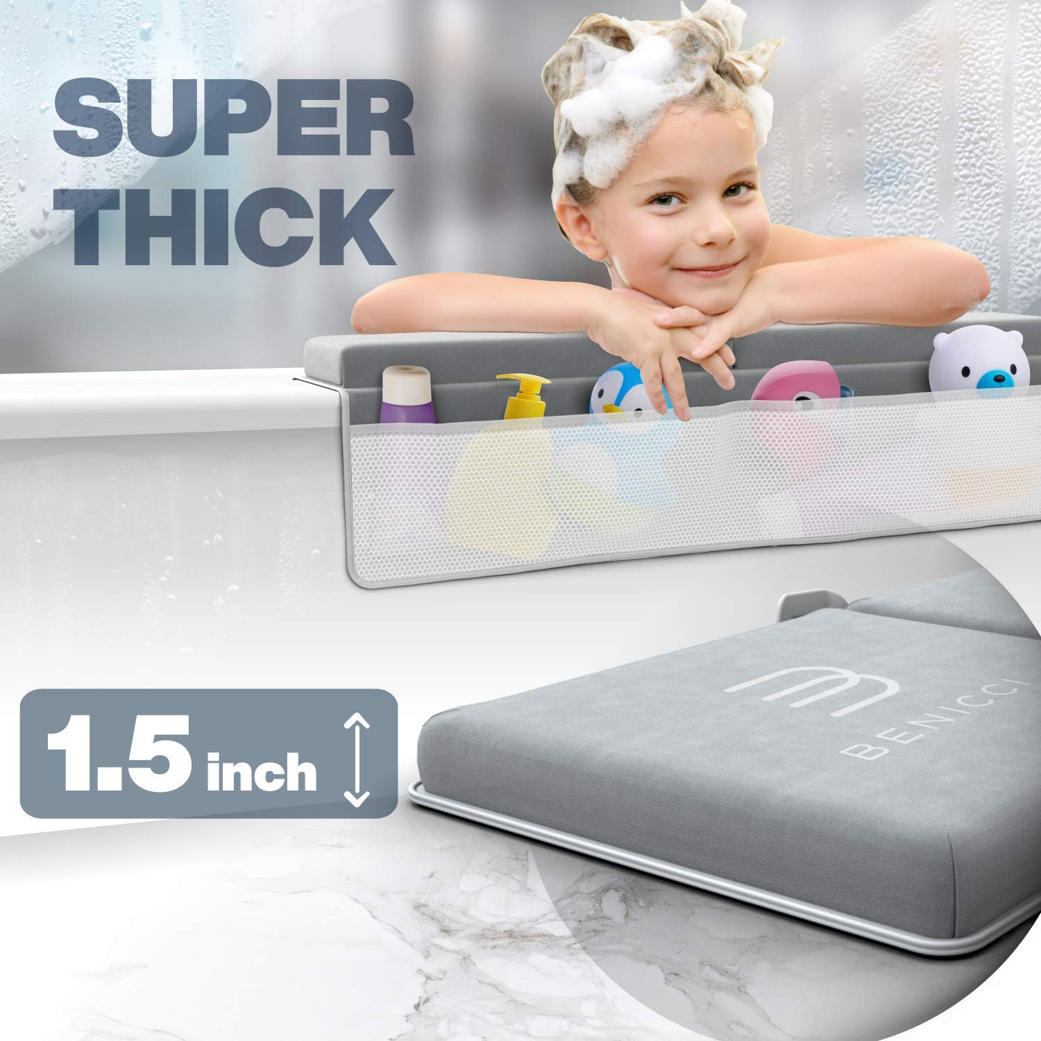 Benicci Comfortable Bath Kneeler and Elbow Rest Pad for Baby