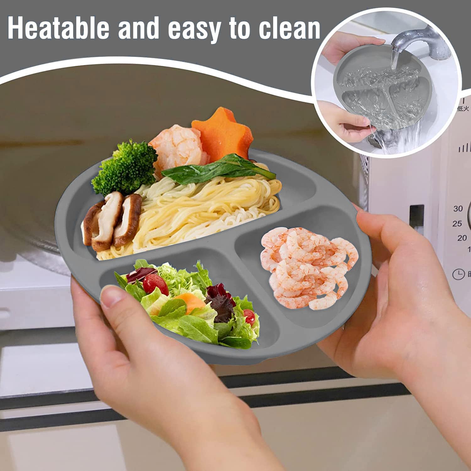 Mrkyy Silicone Baby Feeding Set for Led Weaning