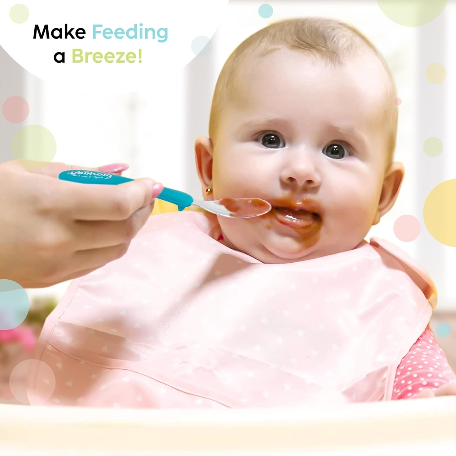 Toddler Silverware Set of 8 - BPA Free Dishwasher Safe