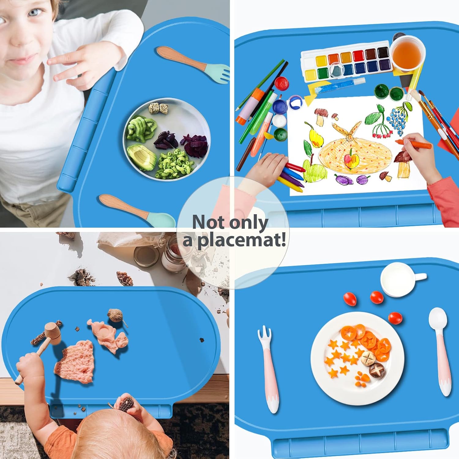 Hey Kids Silicone Placemat for Baby