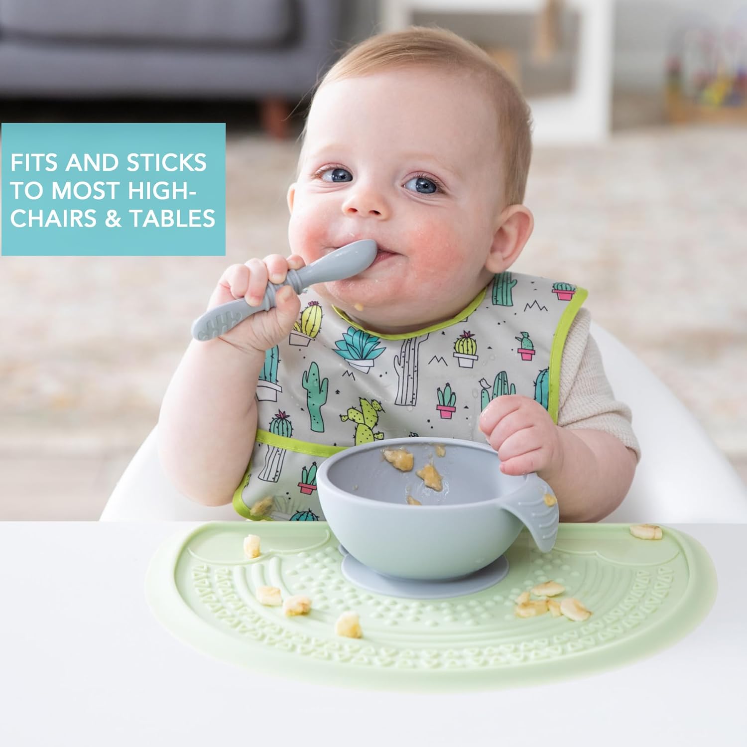 Bumkins Baby Bowl with Suction 4 Months Up