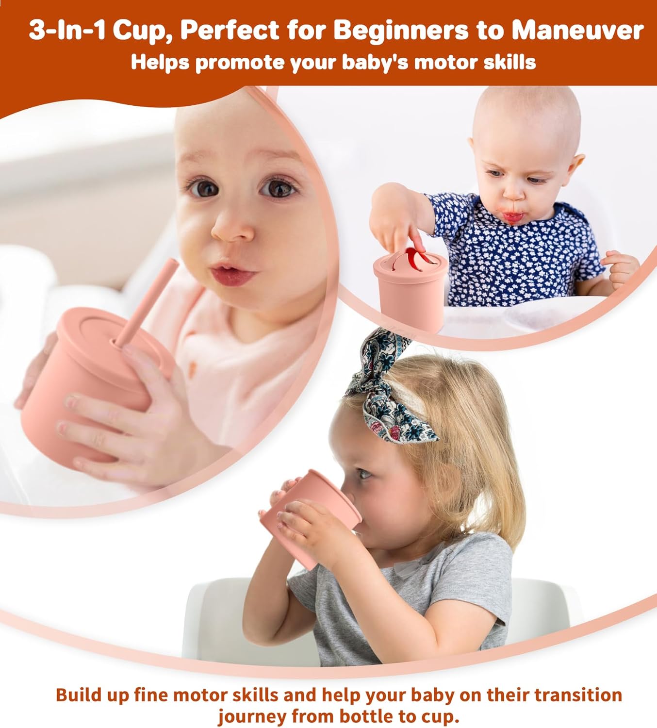 ECLIP Silicone Baby Feeding Set 10pcs