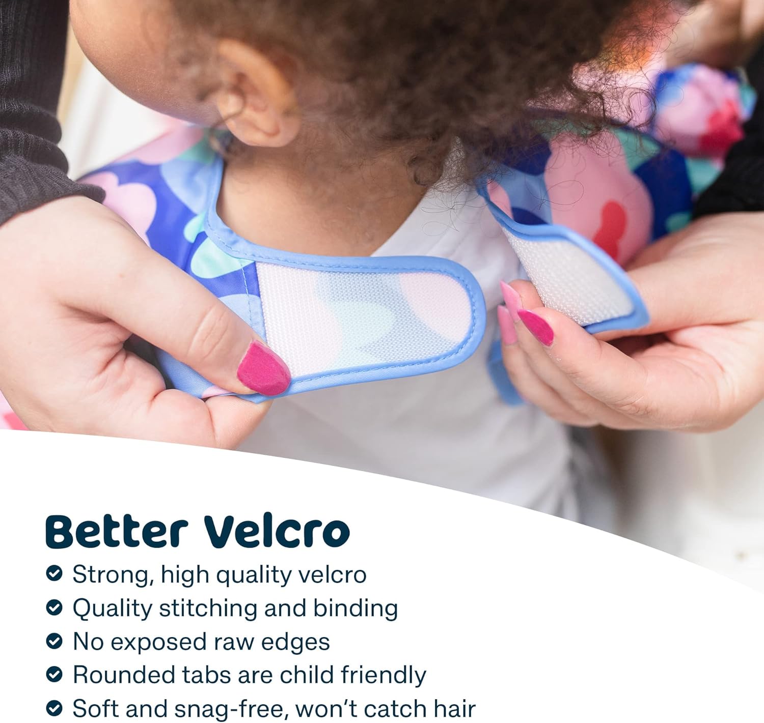 Tiny Twinkle Mess Proof Baby Bib - Waterproof BPA Free