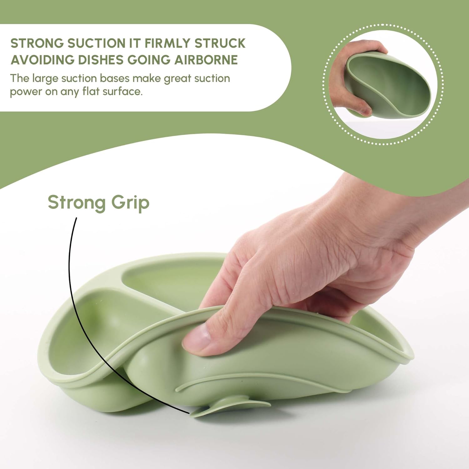 CuddleBubs 10-Piece Silicone Baby Feeding Set