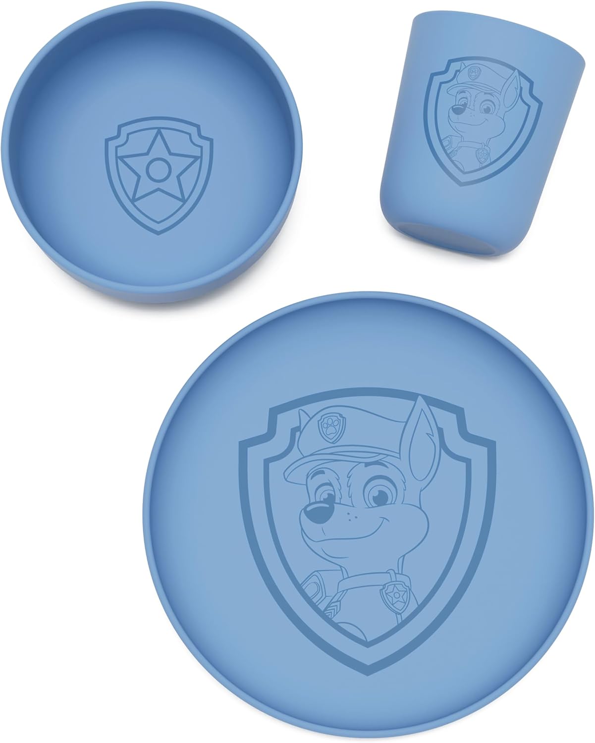 Lalo PAW Patrol Toddler Dinnerware Set - 3 Pieces Dishwasher Safe BPA Free