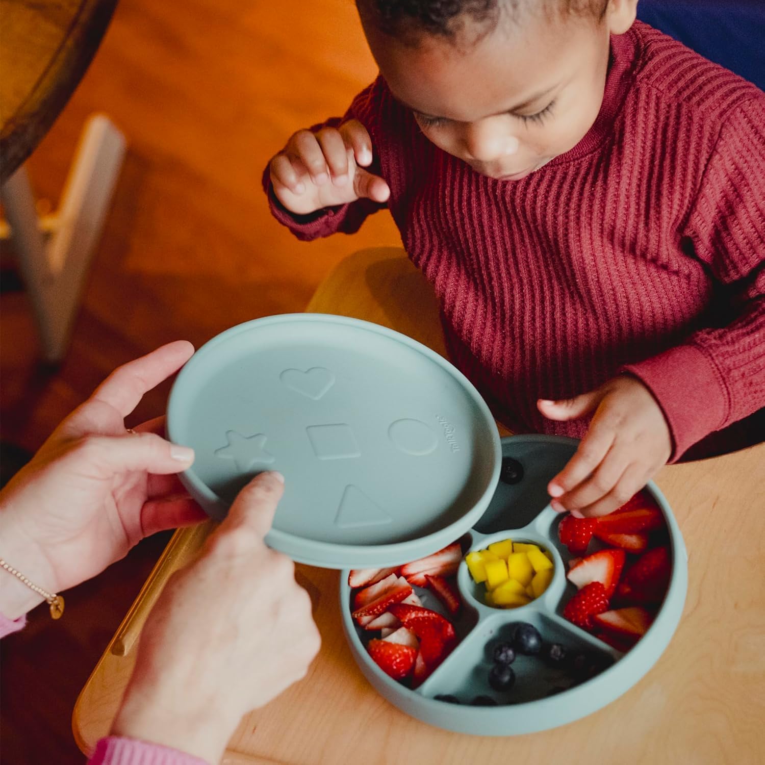 TalkTools Bitsy Feeding Essentials Plate Set