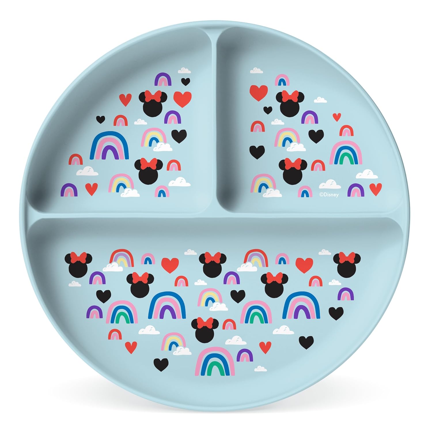 Simple Modern Disney Silicone Plate for Baby and Toddler
