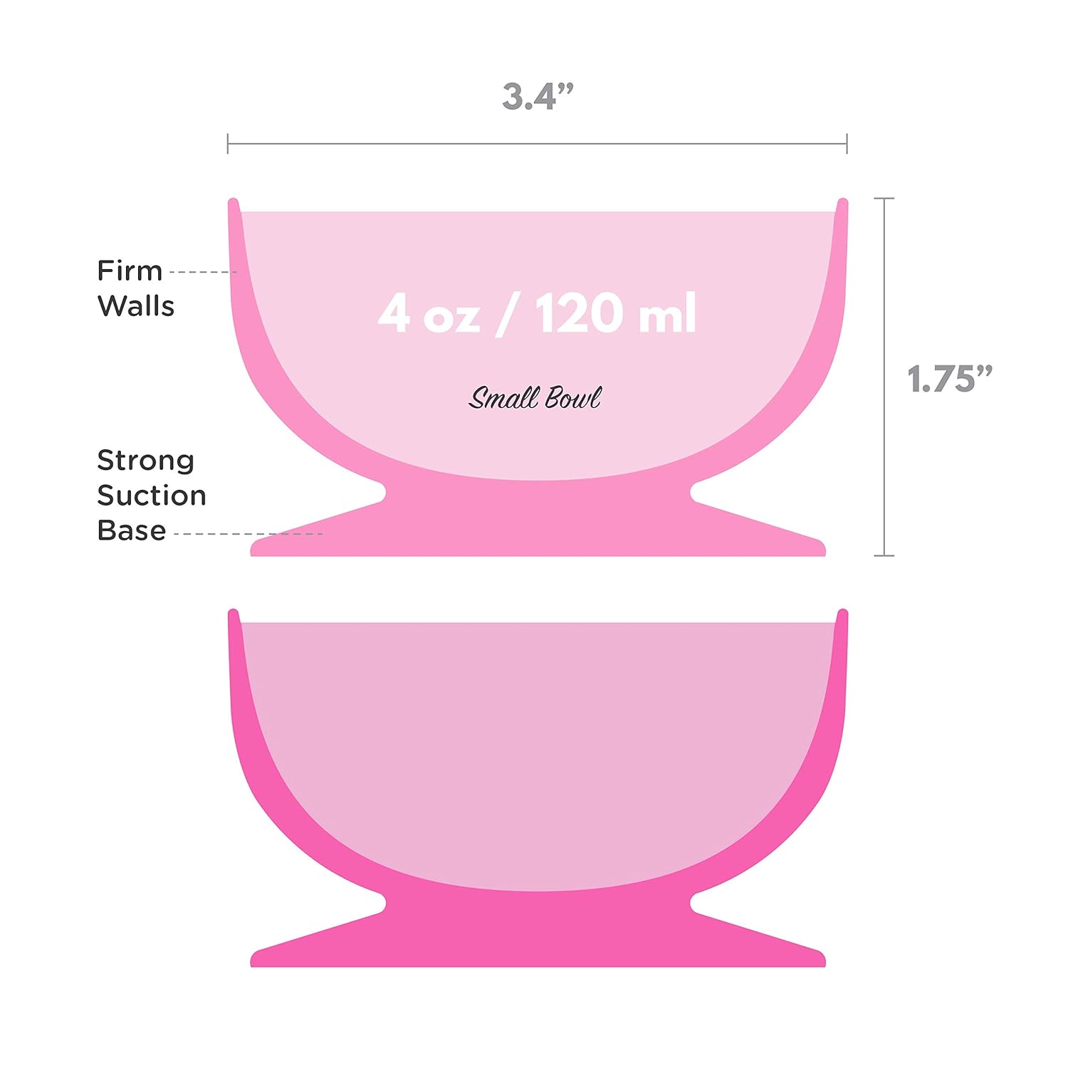 ChooMee Silicone Suction Bowls - 2 CT