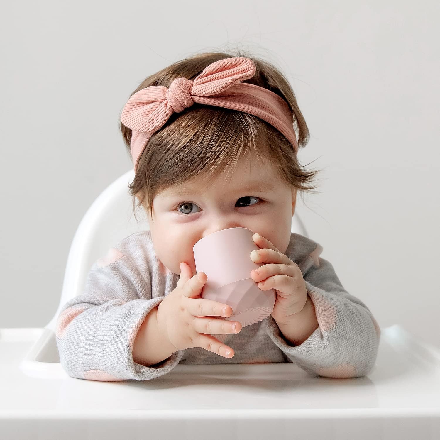 SAMiGO Silicone Baby Cups for 6-12 Months