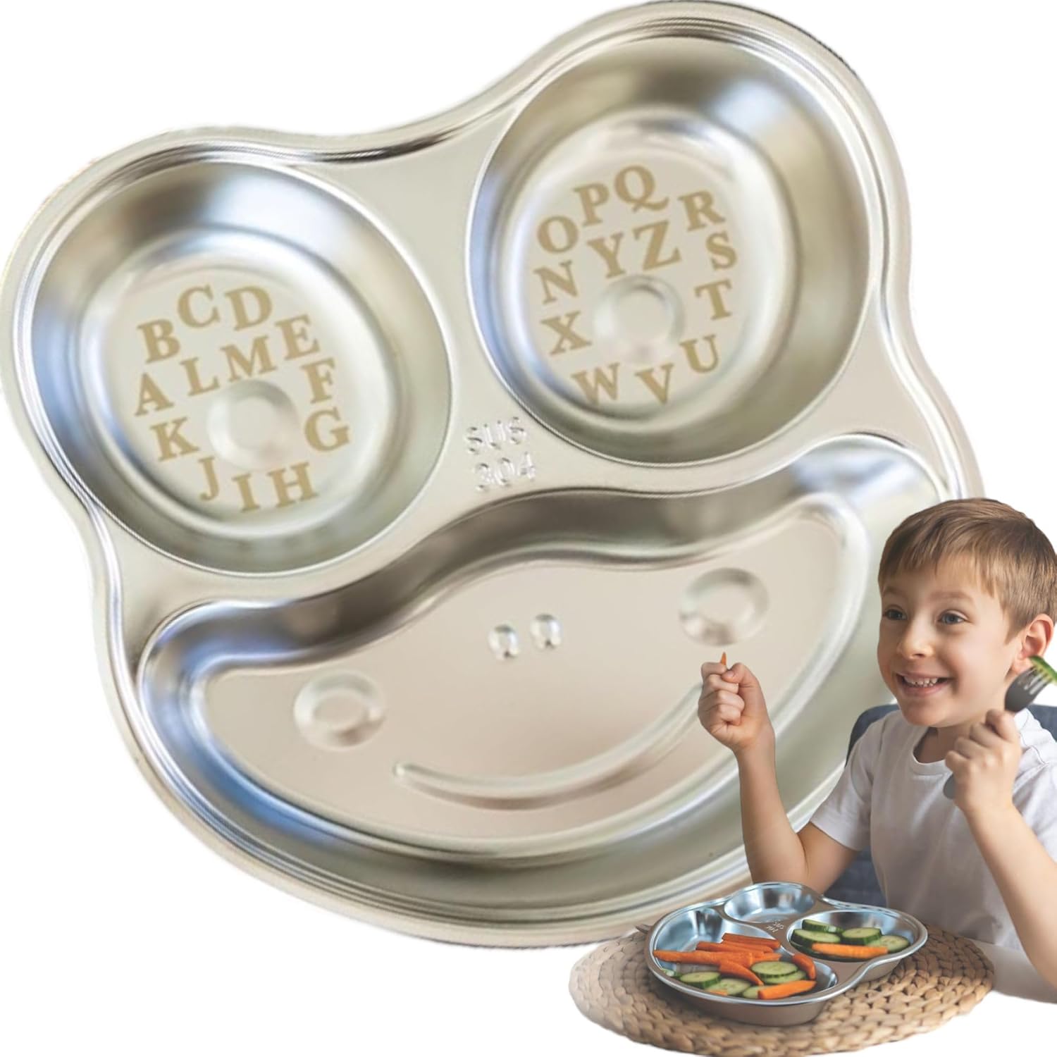 Smarty Plates Kids Mealtime Dishes