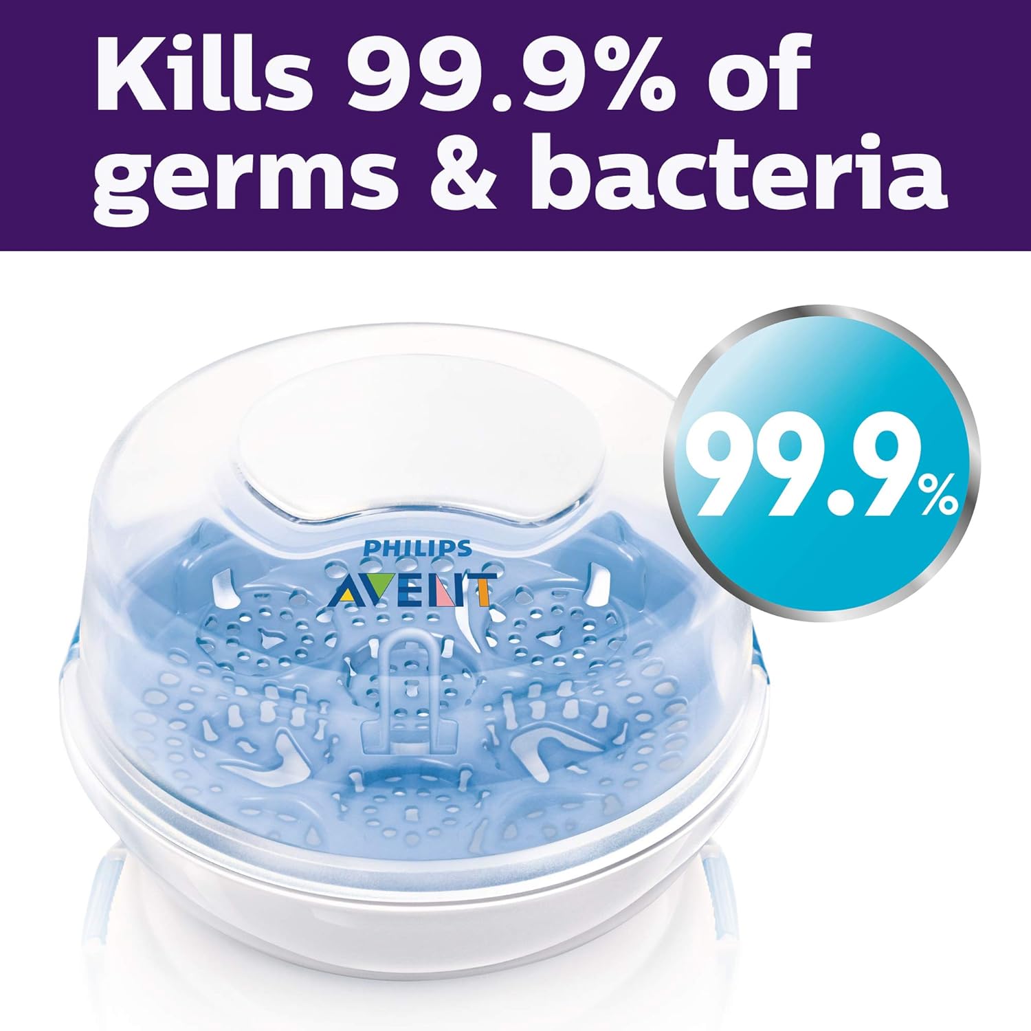 Philips AVENT Microwave Sterilizer for Baby Bottles and More