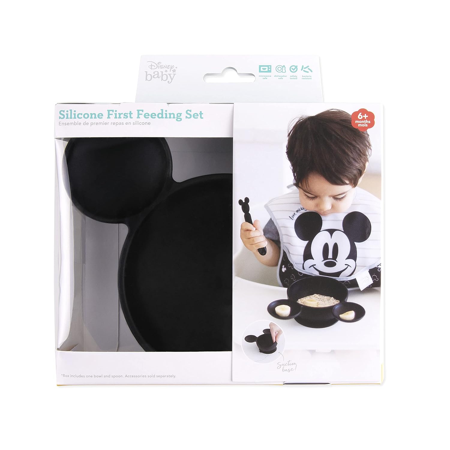 Bumkins Disney Baby Bowl with Suction and Spoon 1