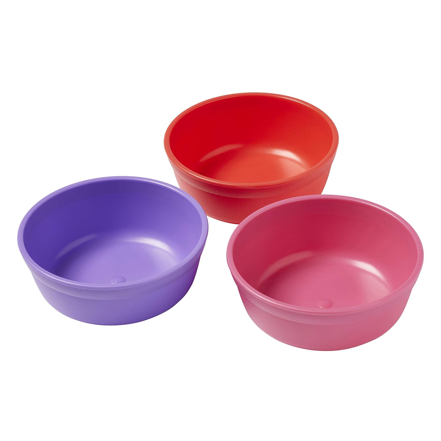 ECR4Kids ELR-18100-BE My First Meal Pal Snack Bowls 3-Pack Berry