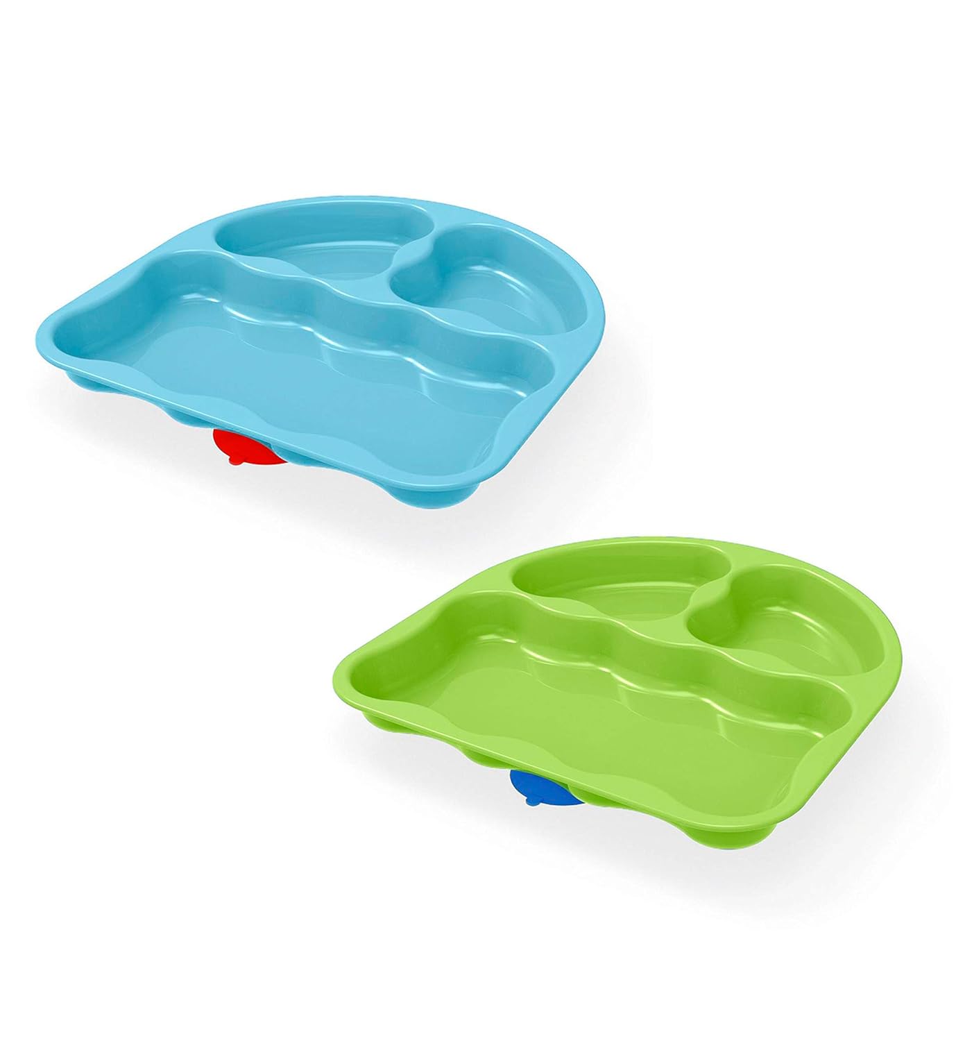NUK First Essentials Tri-Suction Plates 2-Pack