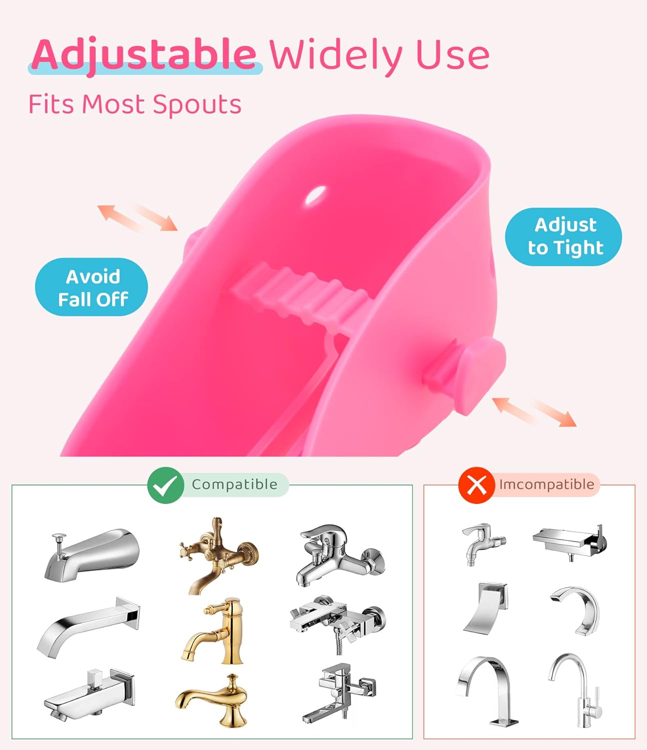 Holinduk Silicone Bath Spout Cover for Baby Safety