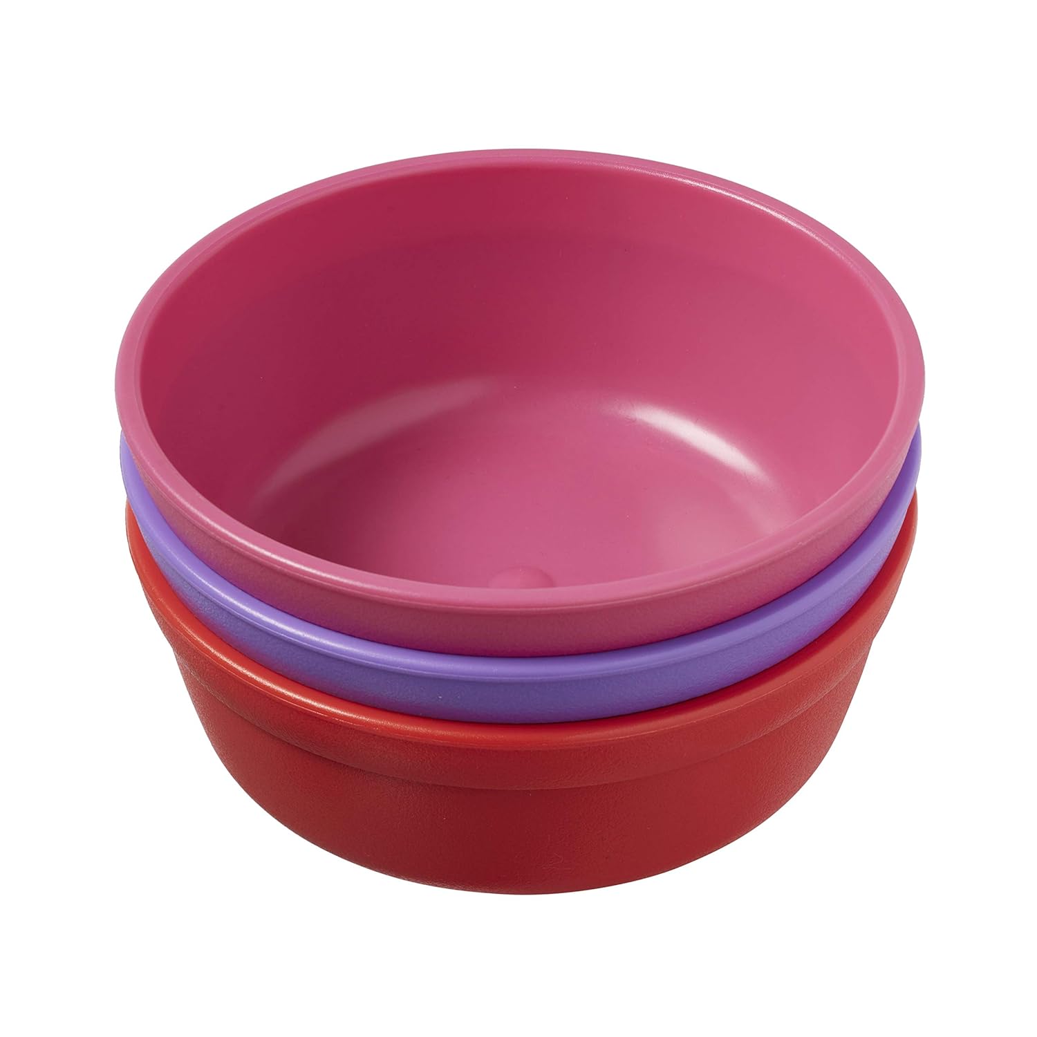ECR4Kids ELR-18100-BE My First Meal Pal Snack Bowls 3-Pack Berry