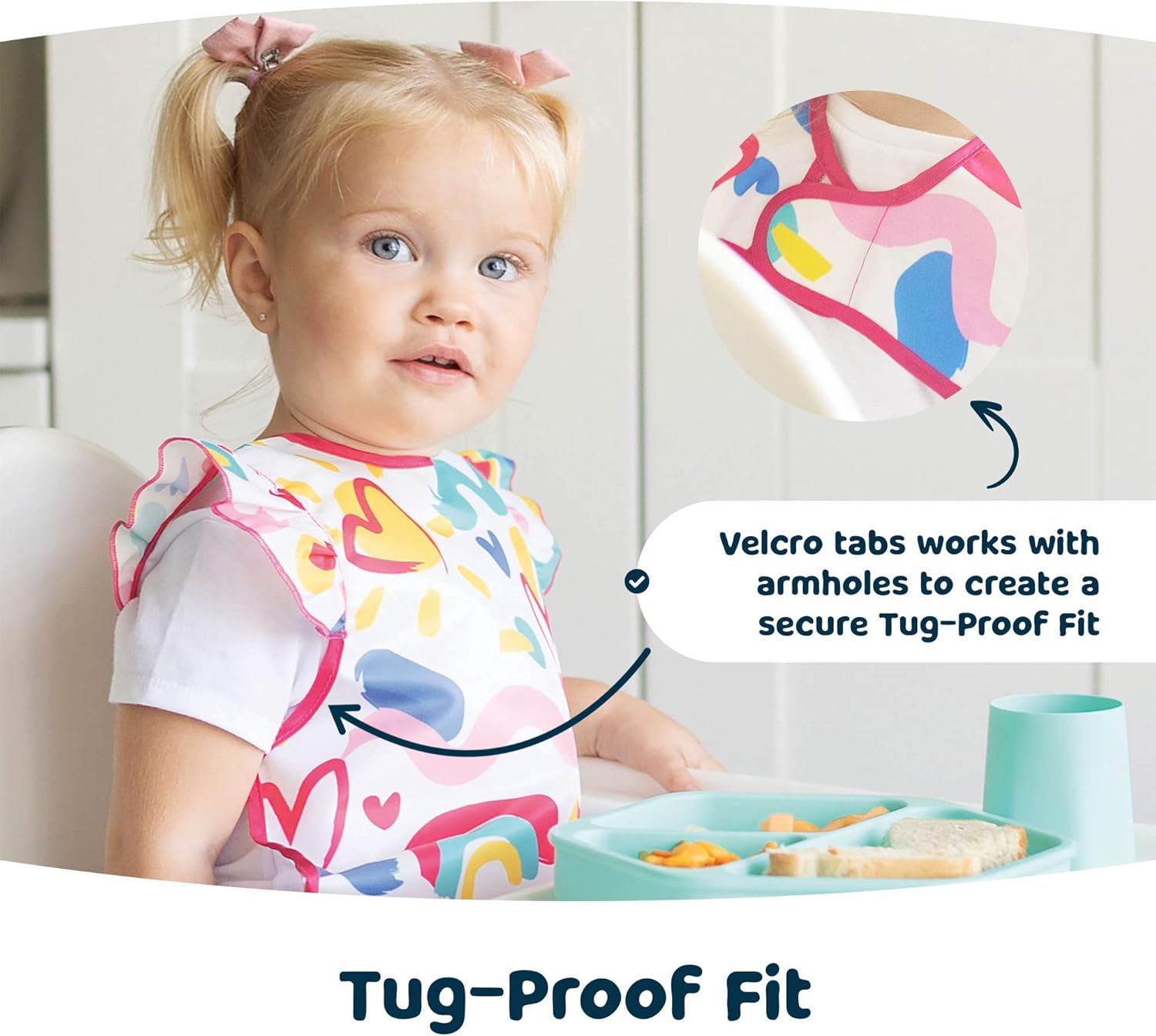 Tiny Twinkle Waterproof Mess Proof Baby Bib