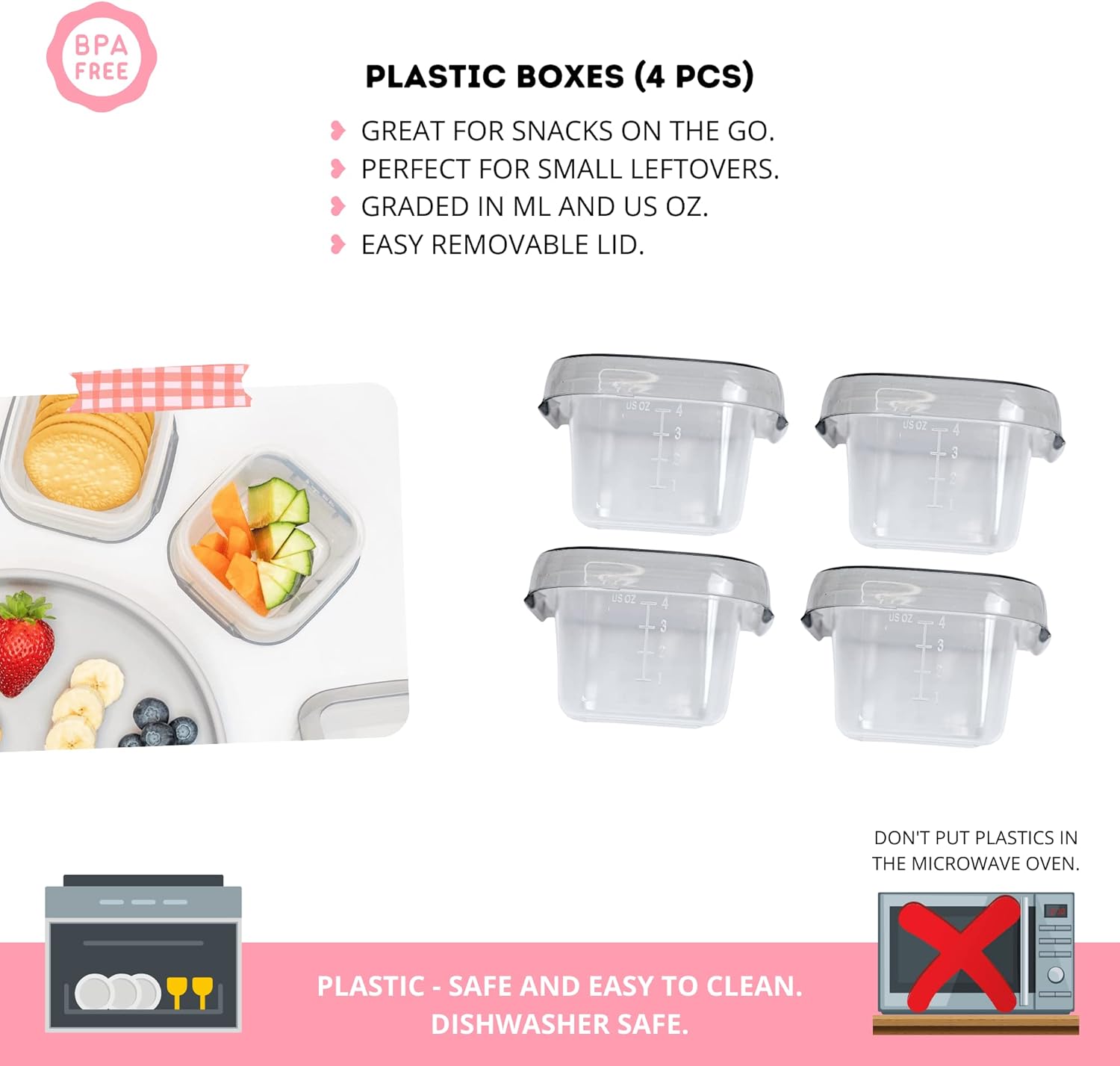 Baby Led Weaning Set with Suction Plate and Utensils 9 Pcs