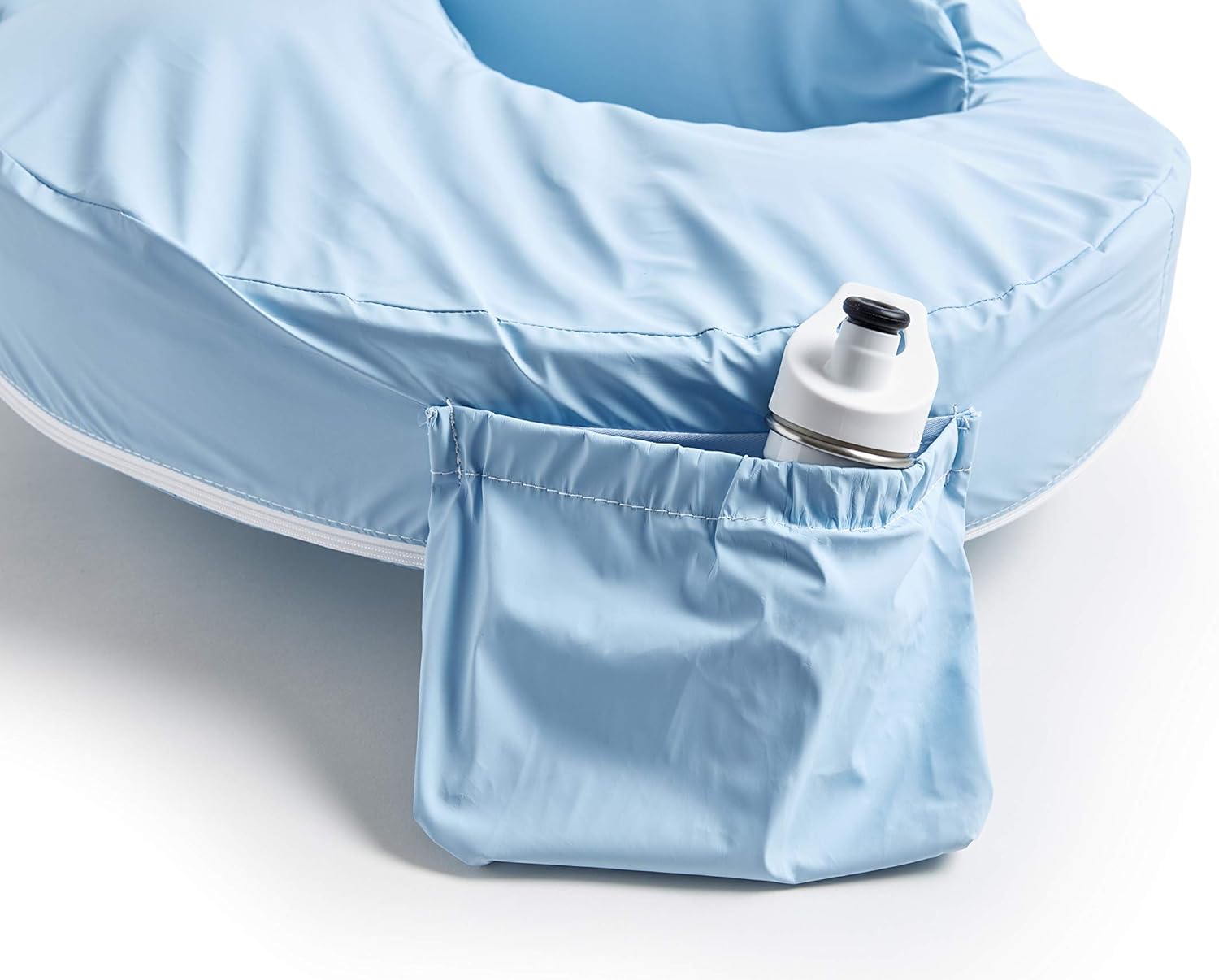 My Brest Friend Nursing Pillow Cover - Durable Adjustable Easy Care Trendy Blue