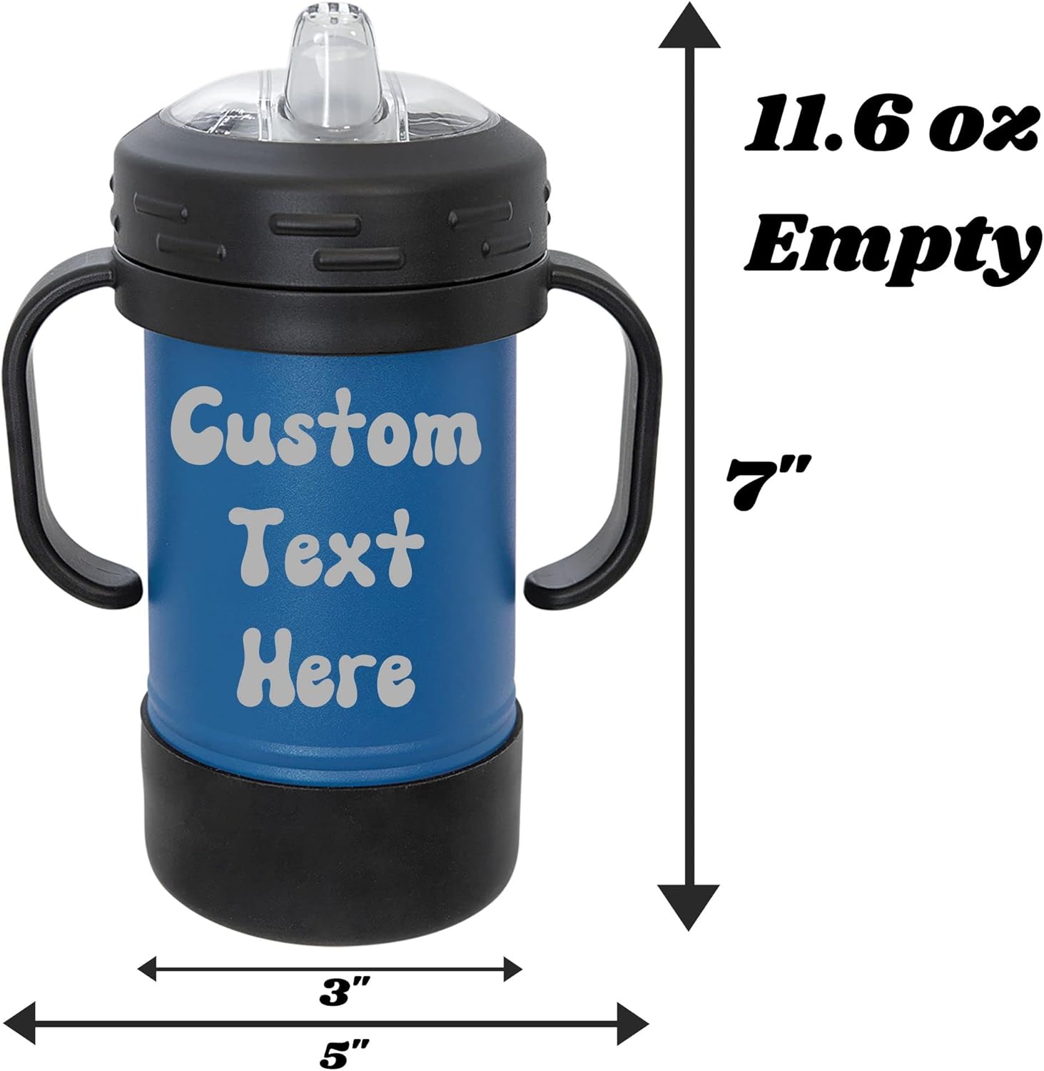 OEZZO 10oz Insulated Sippy Cup for Kids