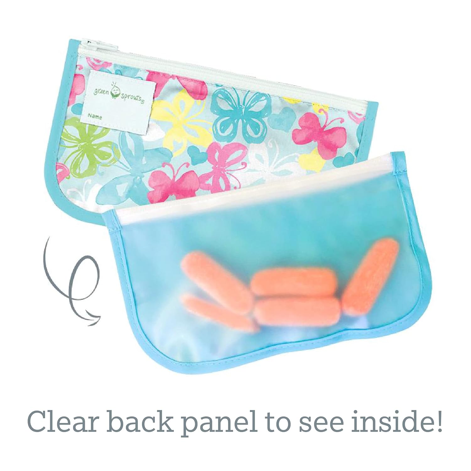 Green Sprouts Reusable Snack Bags 2 Pack 1