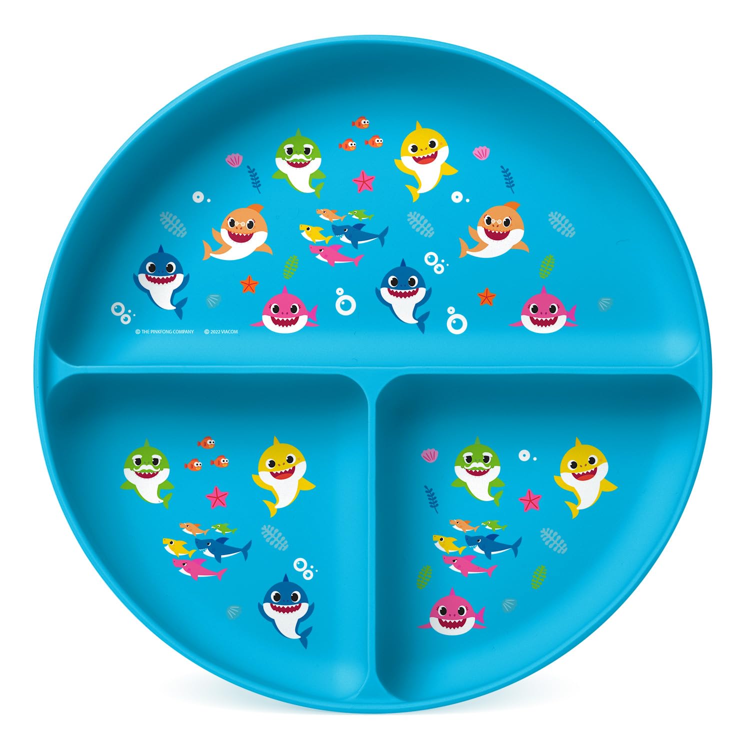 Simple Modern Baby Shark Silicone Plate for Kids