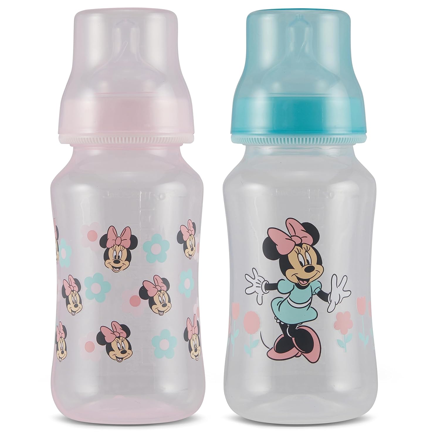 Disney Minnie Mouse 11 oz Baby Bottles 2 Pack 1