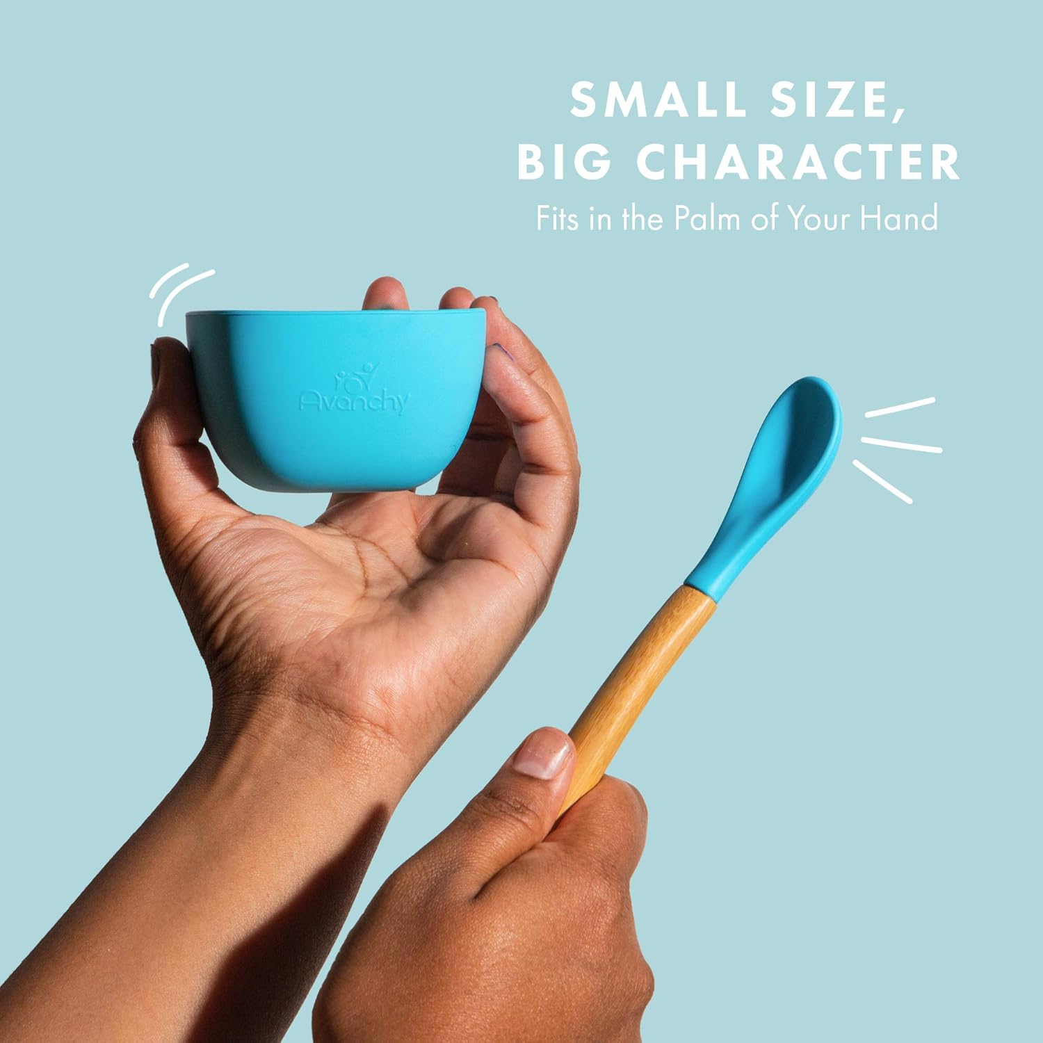 Avanchy La Petite Silicone Gift Set for Baby