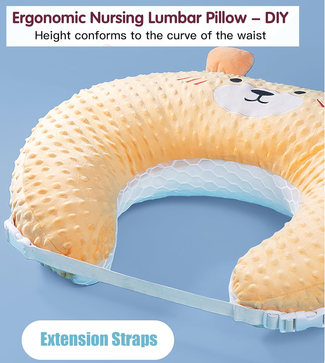 ZIXNEXKOO Anti-Reflux Baby Feeding Pillow