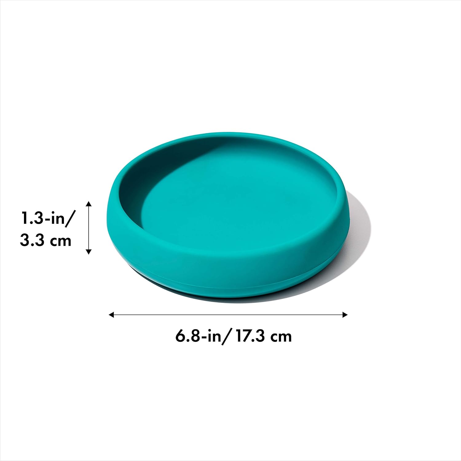 OXO Tot Silicone Plate Teal