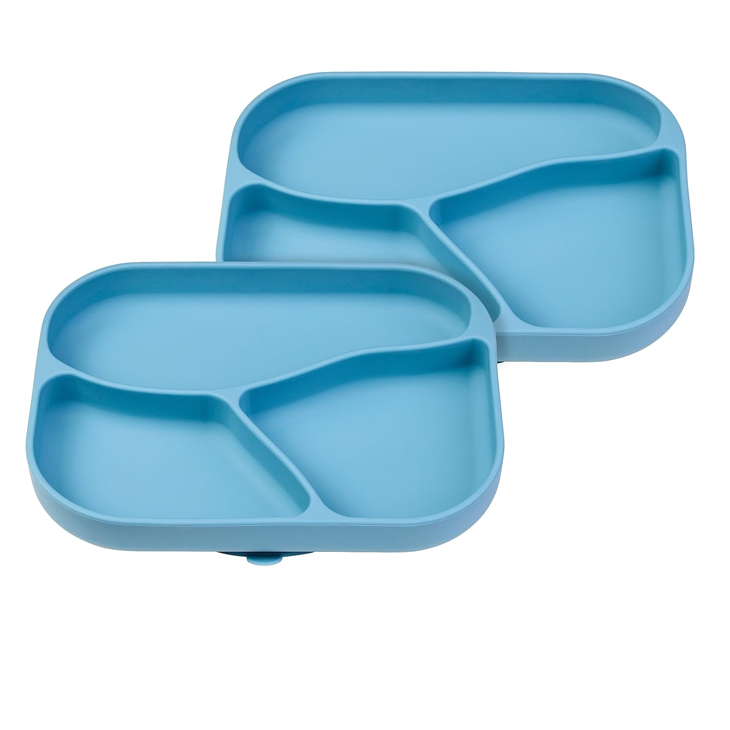 NumNum Silicone Toddler Suction Plates - 2 Pack