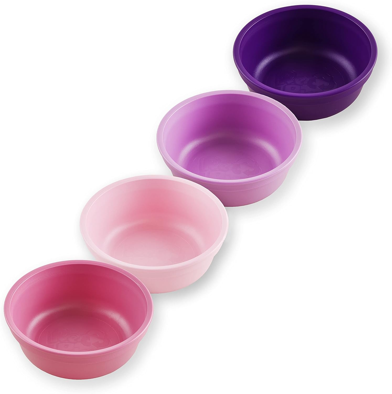 Re-Play 12 Oz Reusable Plastic Bowls Pack of 4 - Princess Design