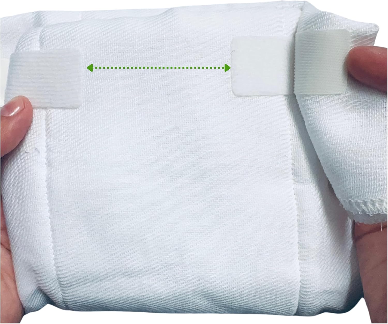 KJVOOM Adhesive Diaper Closures 100-Sheets 2 Rolls