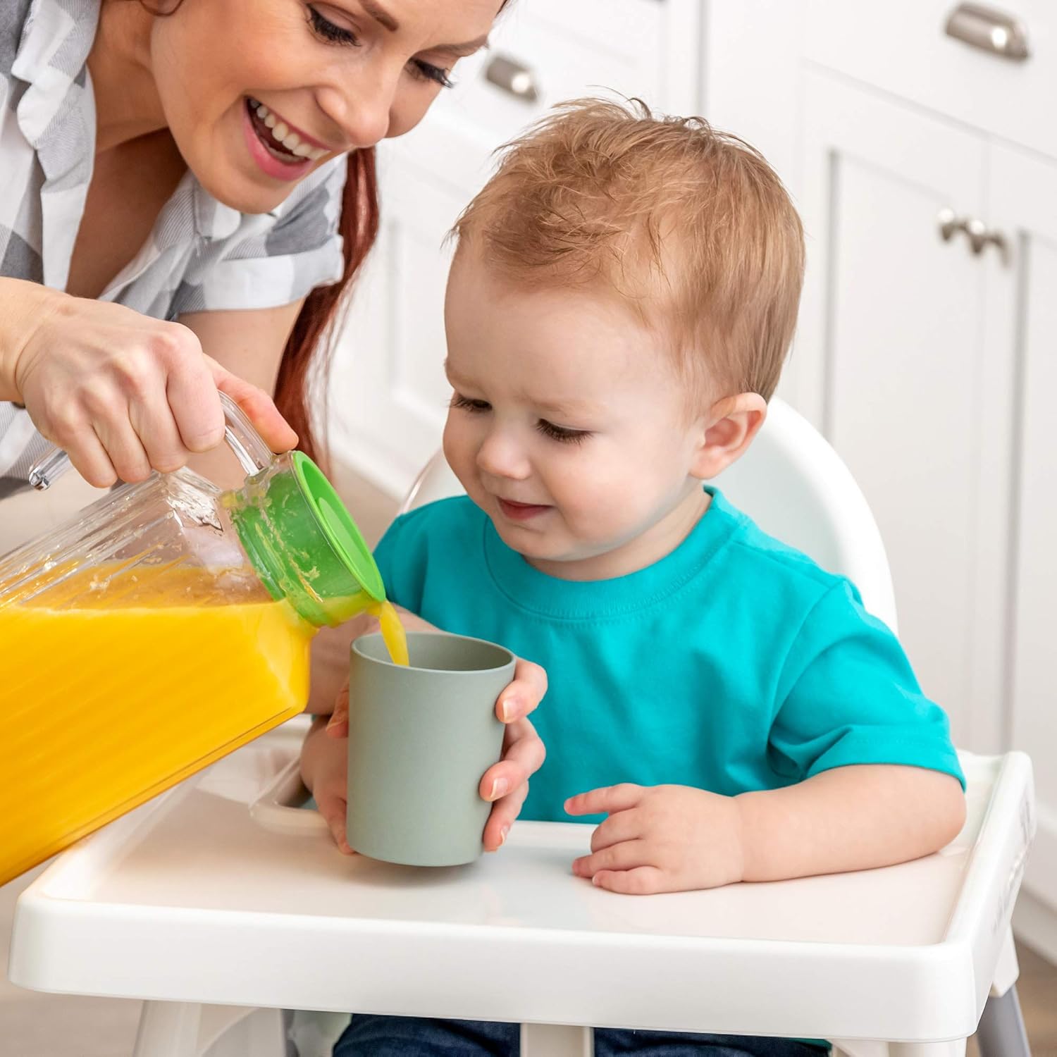 WeeSprout Bamboo Toddler Cups - 4 Pack 10 Fl Oz
