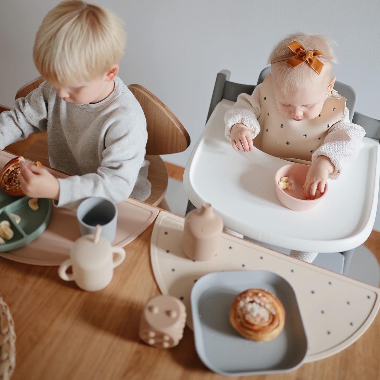 Mushie Silicone Placemat for Kids BPA-Free