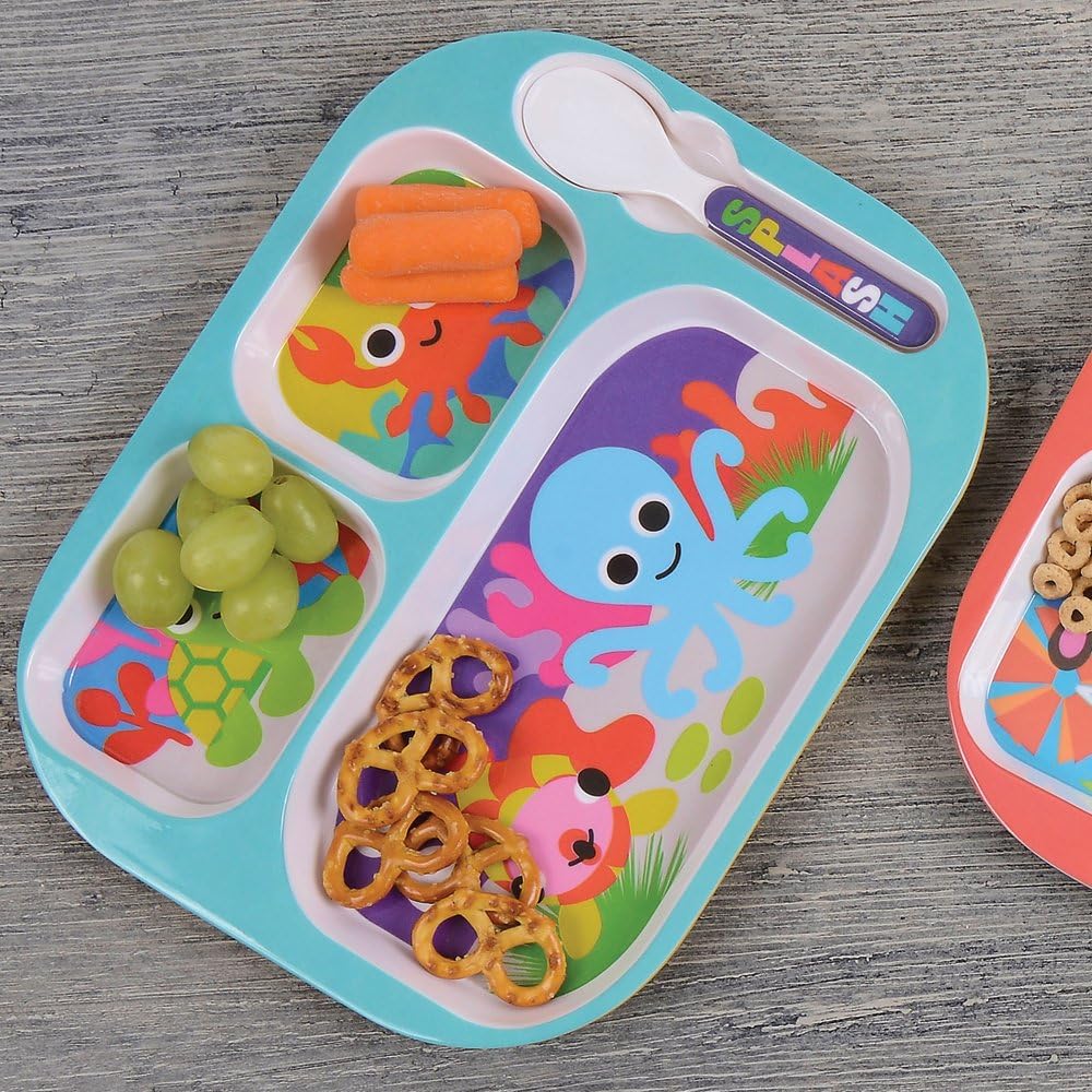 French Bull 11 Kids Ocean Animals Tray Set 1