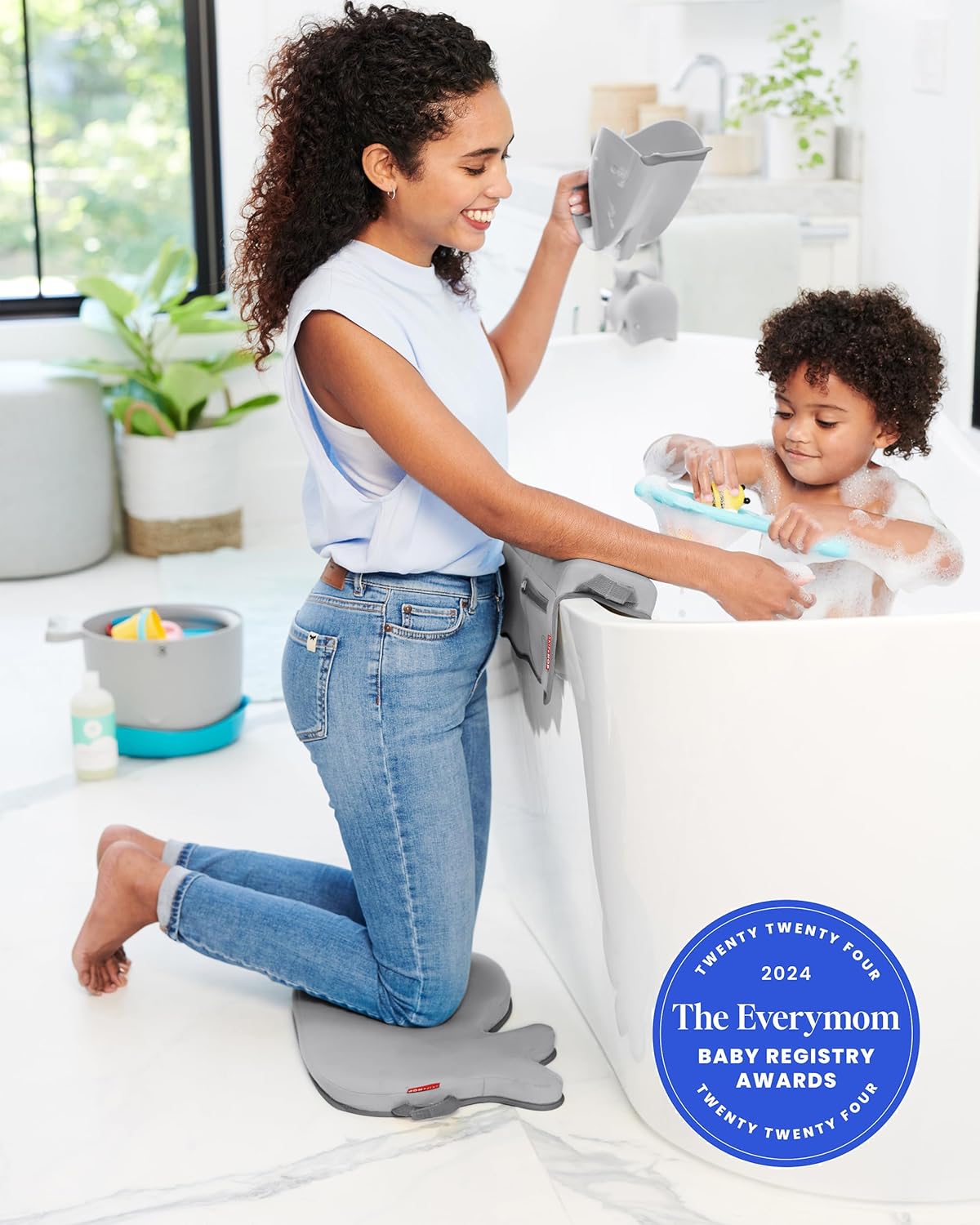 Skip Hop MOBY Baby Bath Essentials Set Grey 1