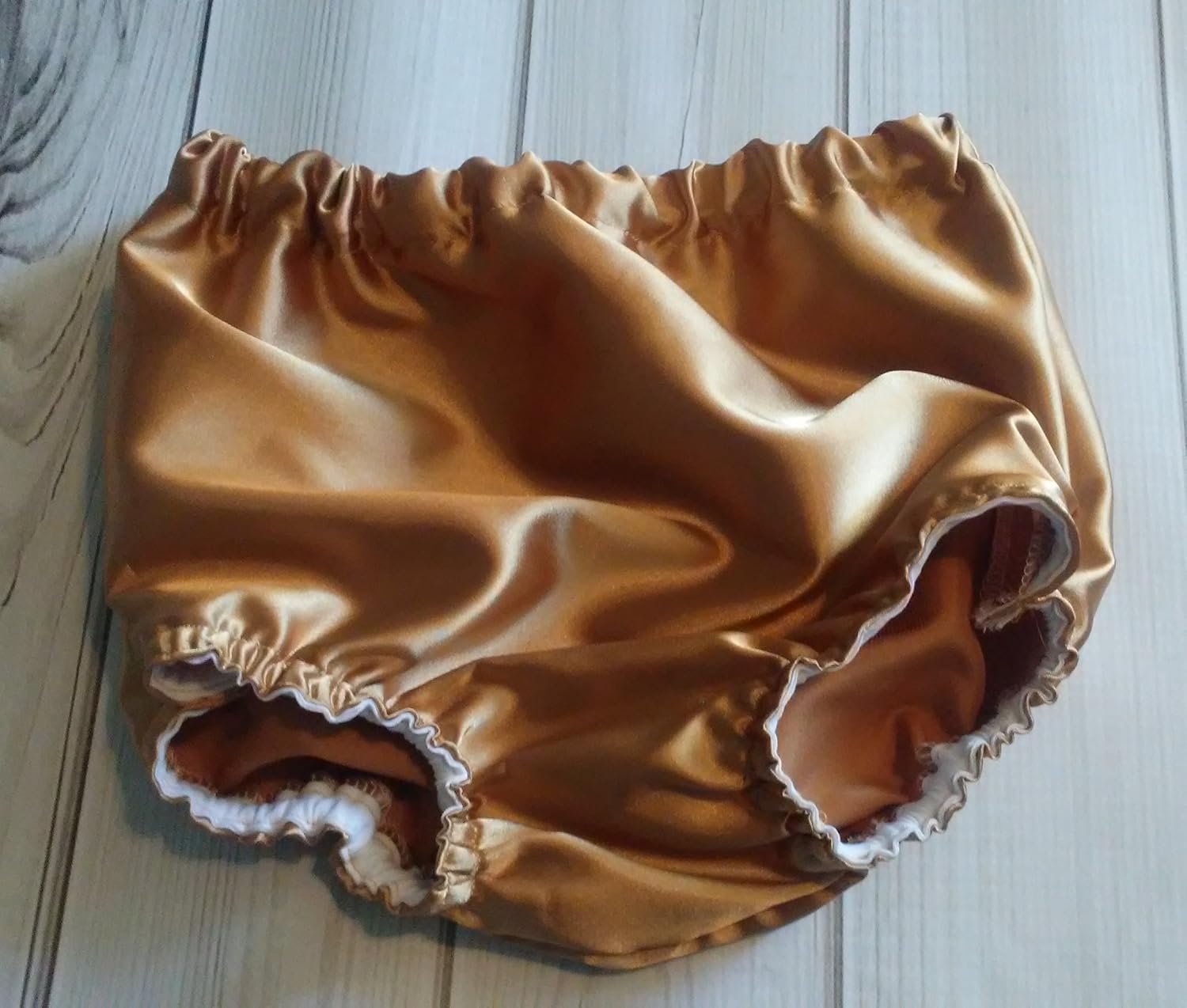Rowanmayfairs Baby Boy Girl Gold Diaper Cover Bloomers 0-24M