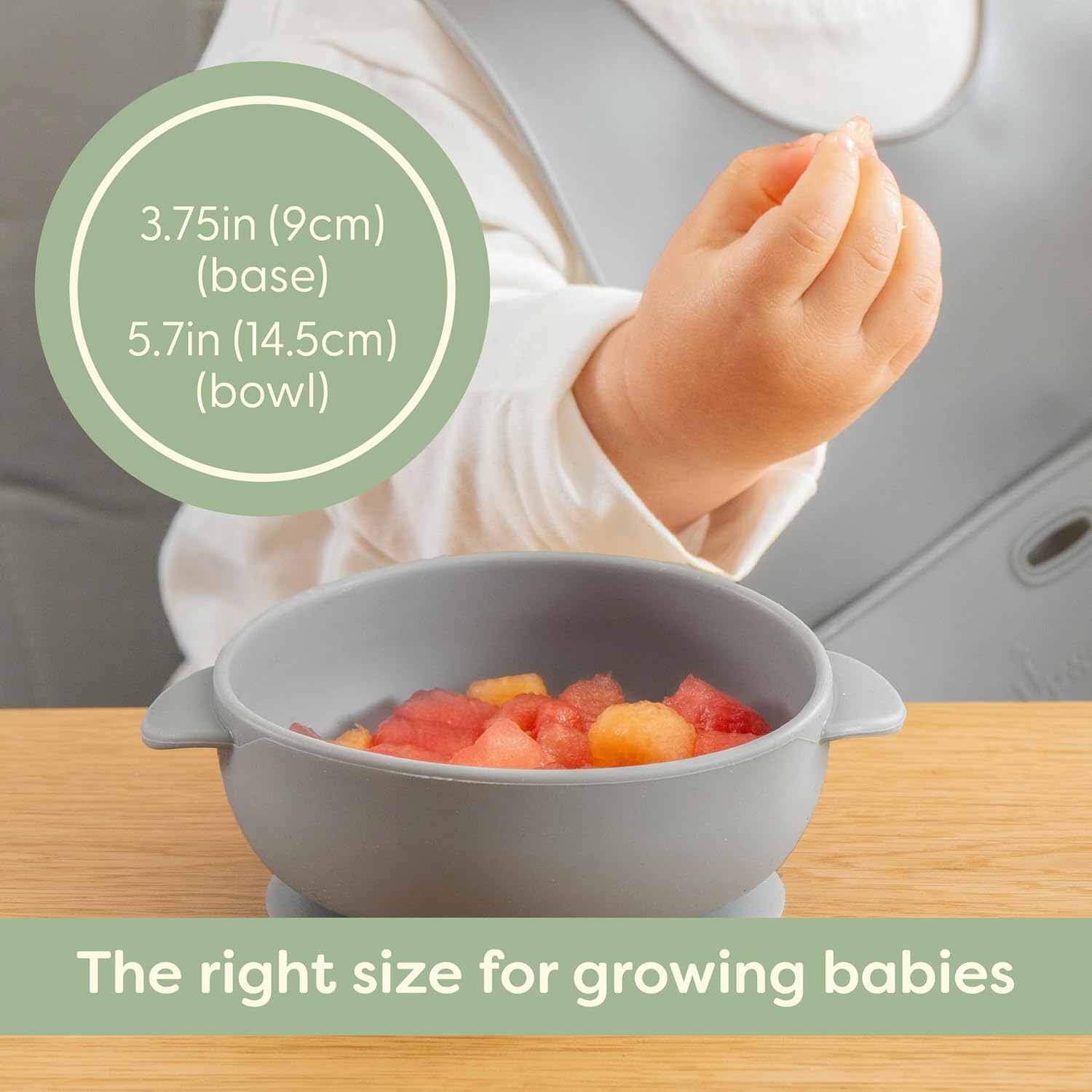 UpwardBaby Silicone Suction Bowls for Baby Toddlers