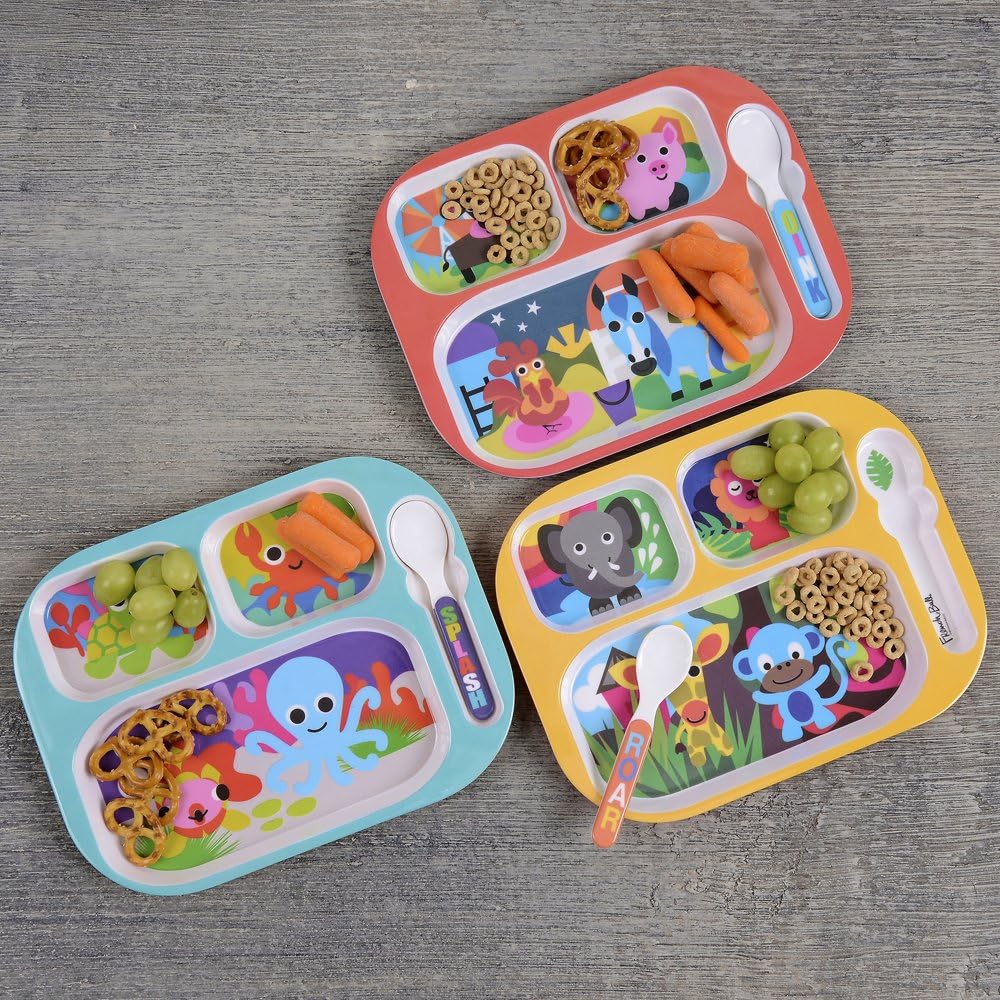 French Bull 11 Kids Ocean Animals Tray Set 1
