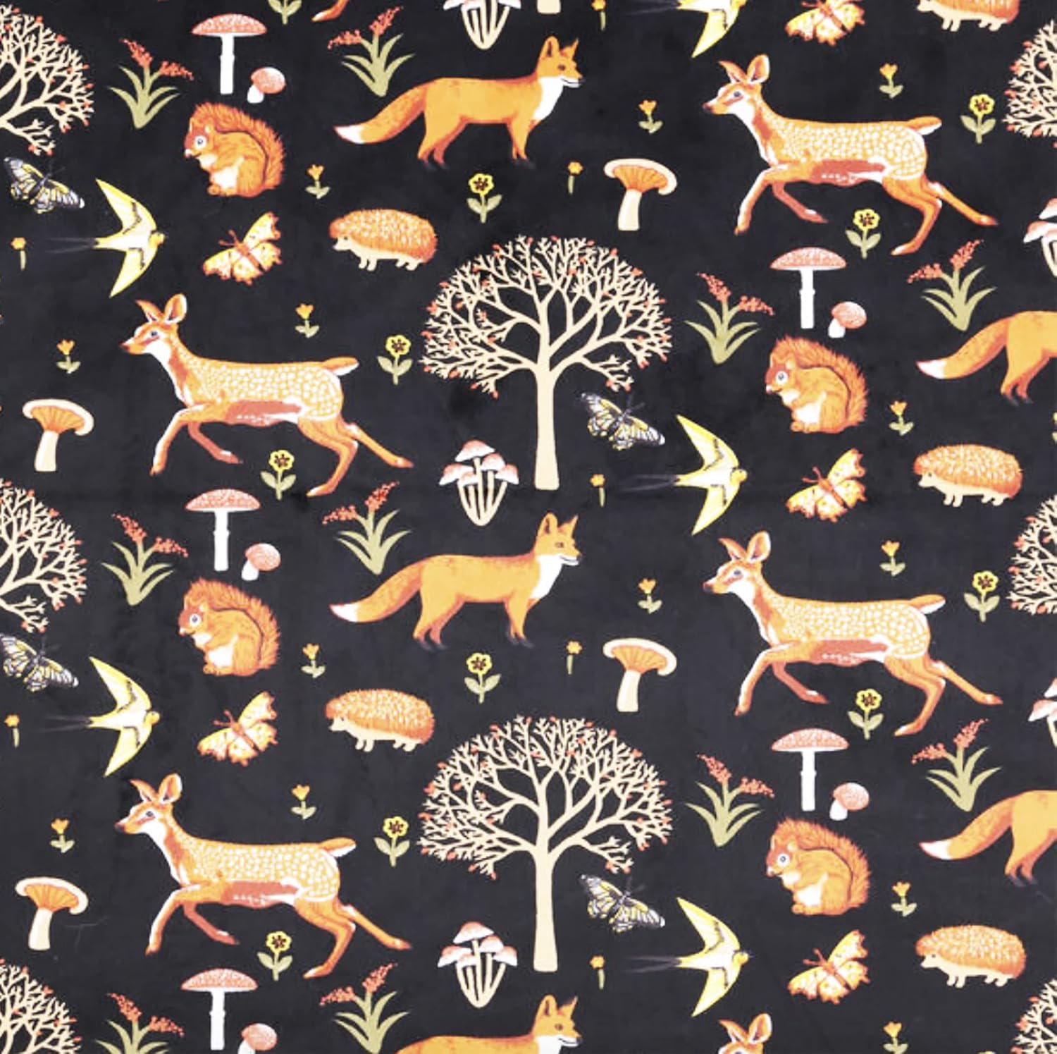 MEG Original Baby Boy Minky Burp Cloth Set of 5 Forest Friends