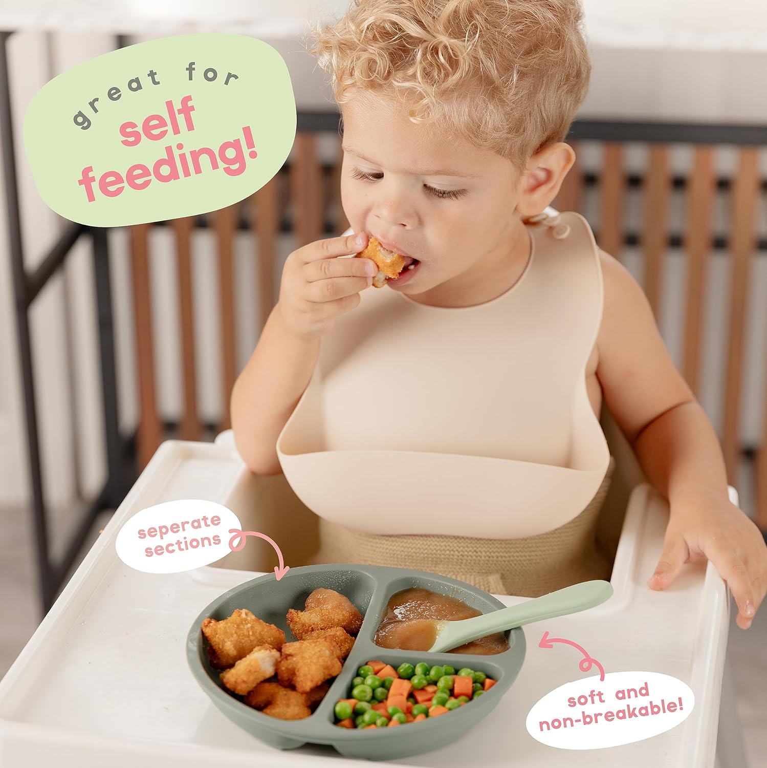 ChriKid Suction Plates for Baby and Toddlers 1