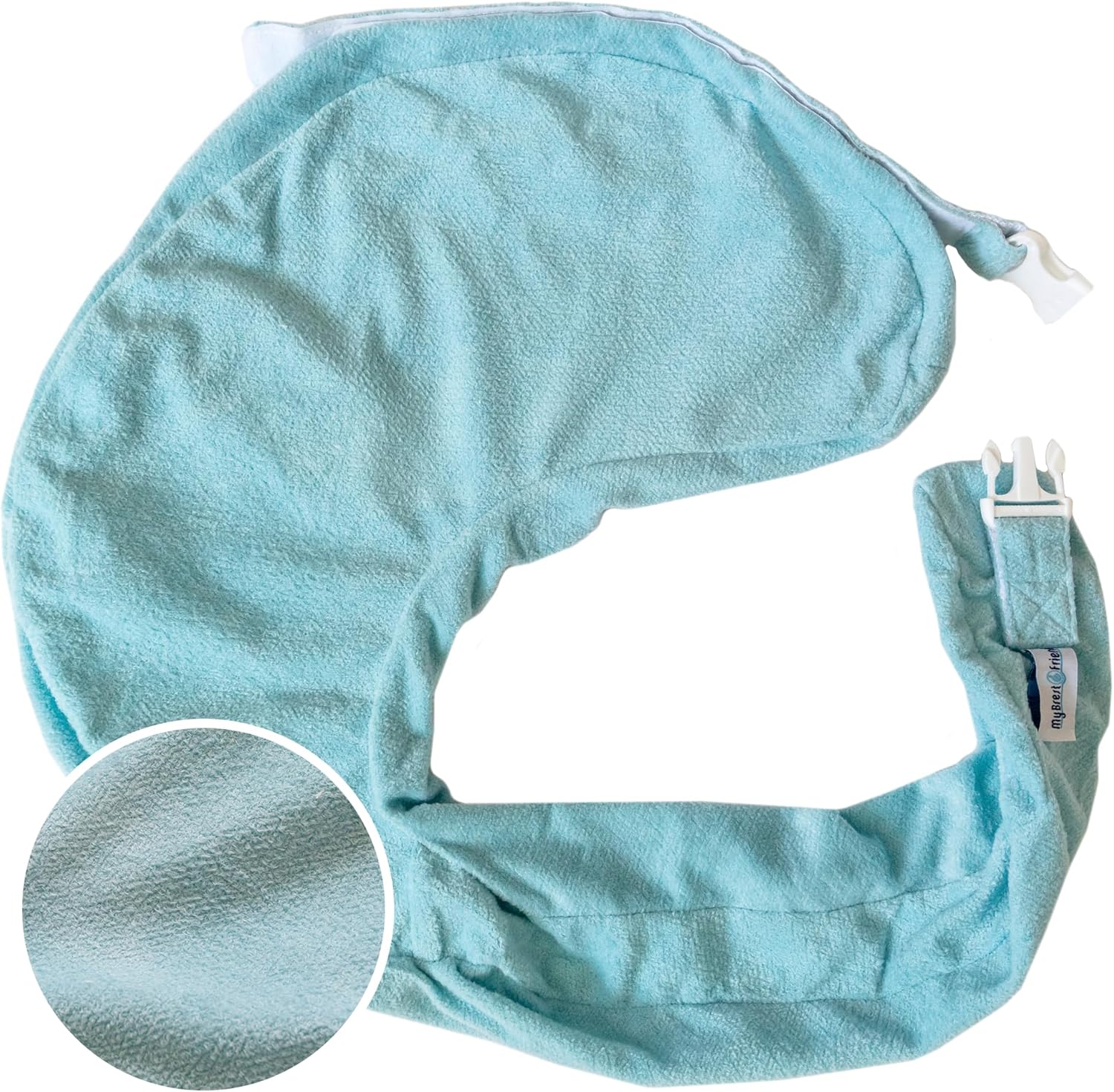 My Brest Friend Deluxe Nursing Pillow Cover - Aqua
