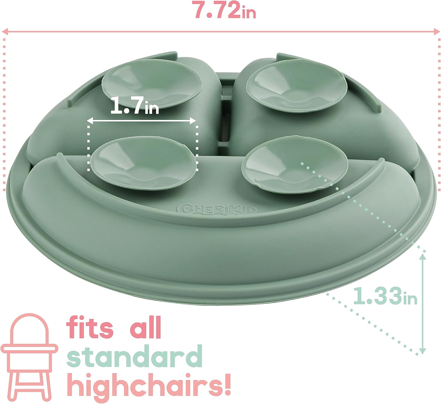 ChriKid Suction Plates for Baby and Toddlers 1