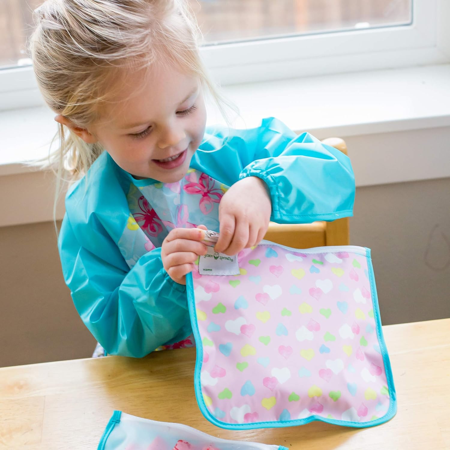 Green Sprouts Reusable Insulated Sandwich Bags 2 Pack