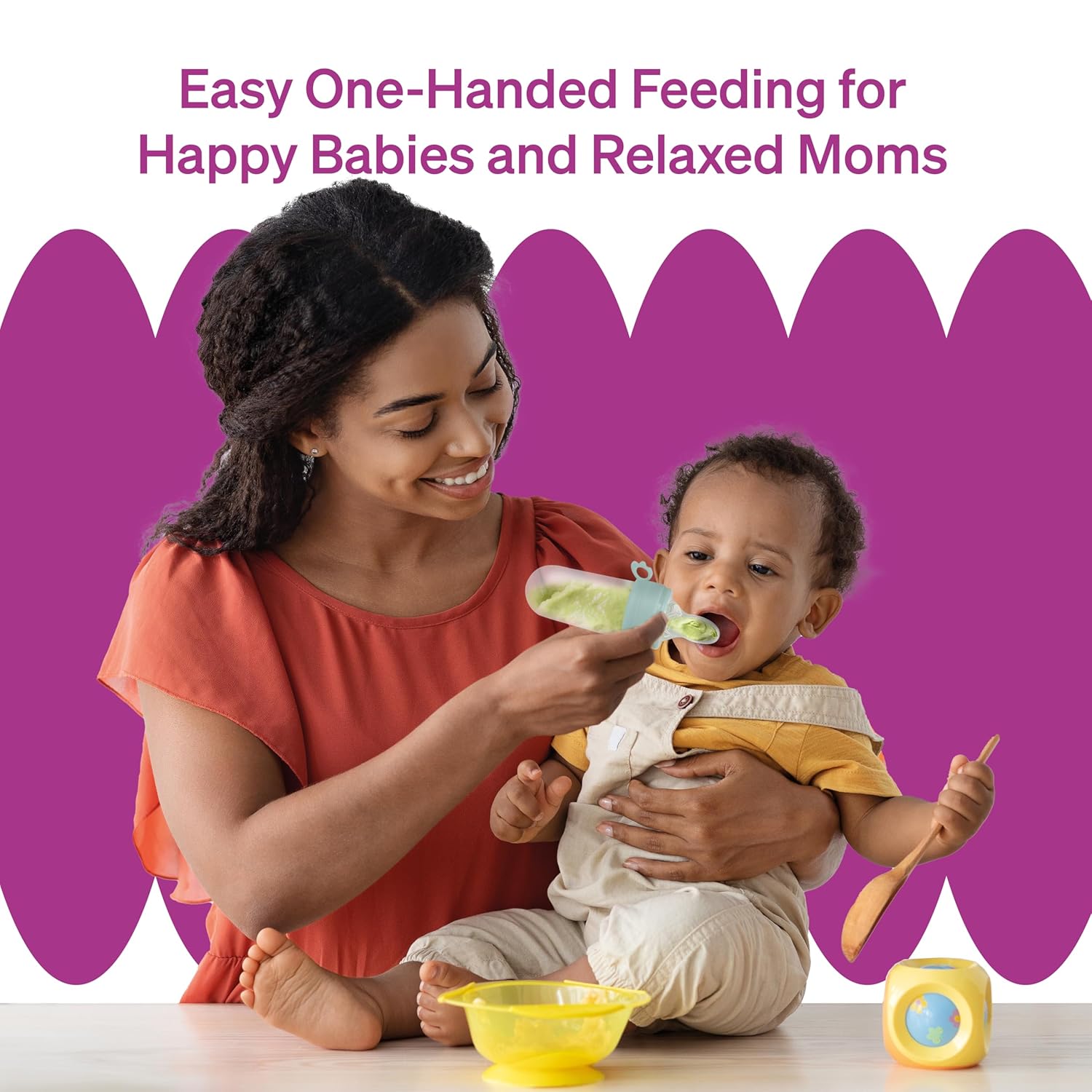 LoveNoobs Baby Food Dispenser 2 Count BPA Free