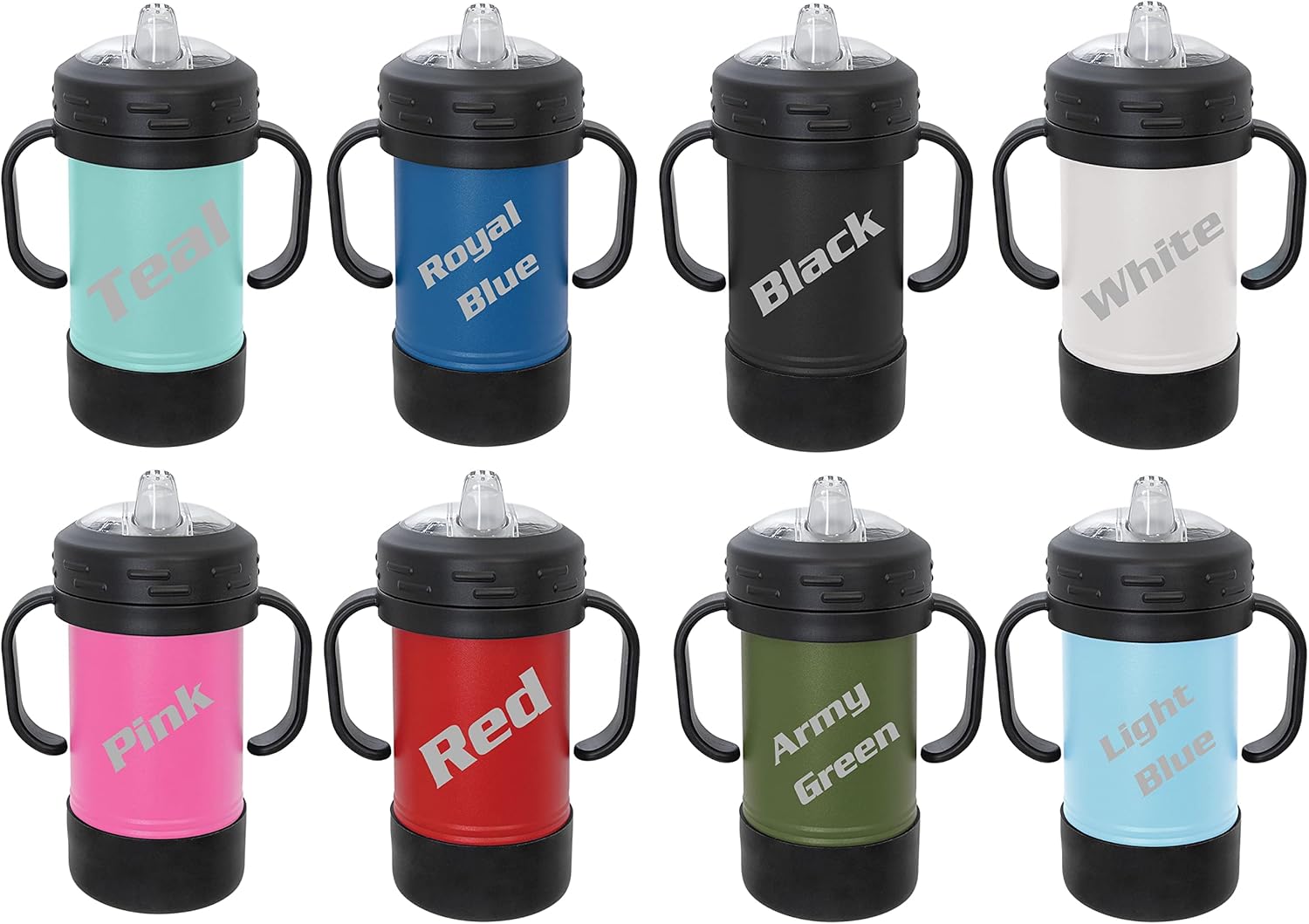 OEZZO 10oz Insulated Sippy Cup for Kids