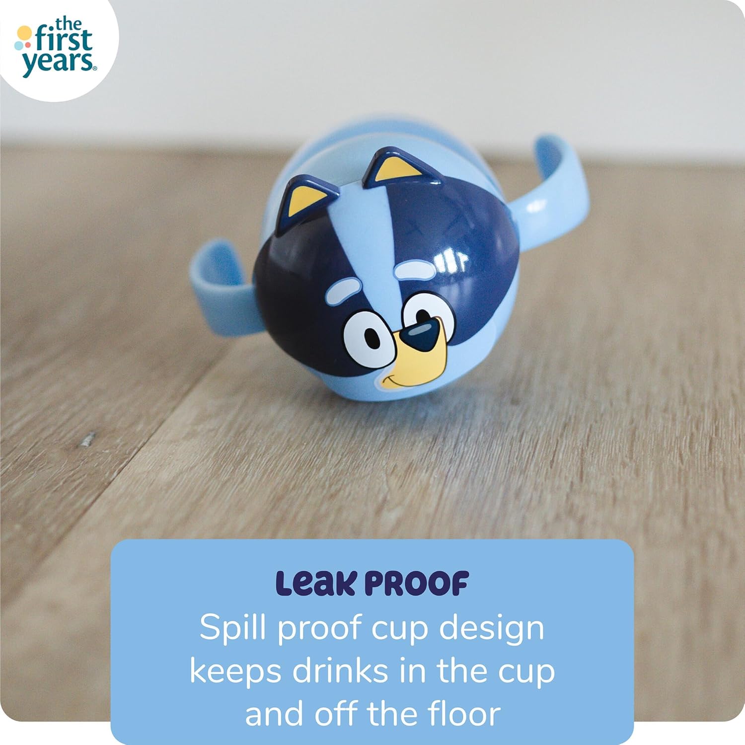 The First Years Bluey Weighted Straw Cup for Toddlers